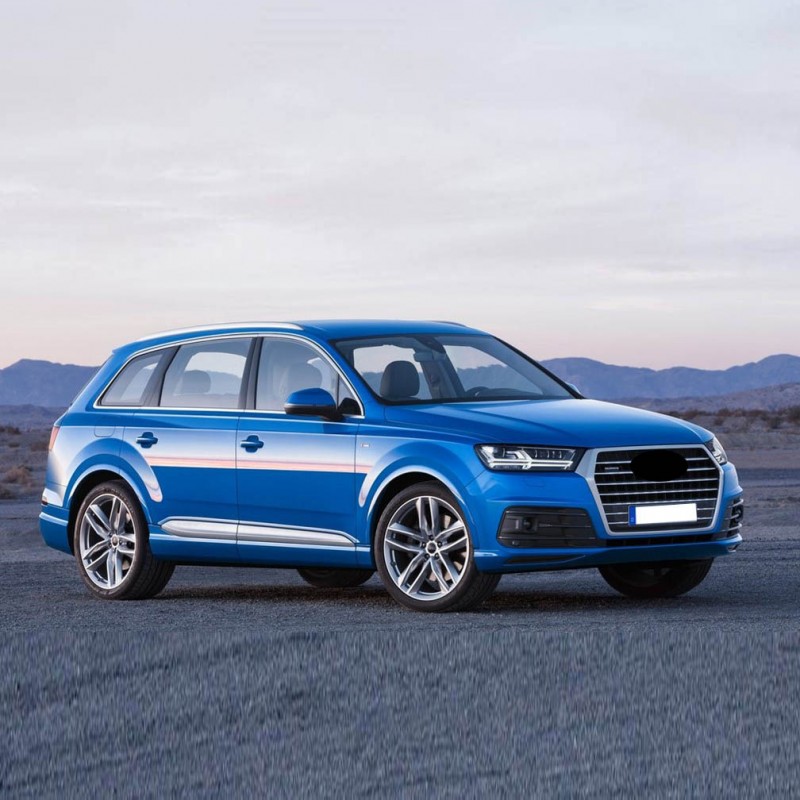 Audi Q7 2016-2019 Şifreli Bijon Kapağı Siyah 4 Adet 4M0601173C