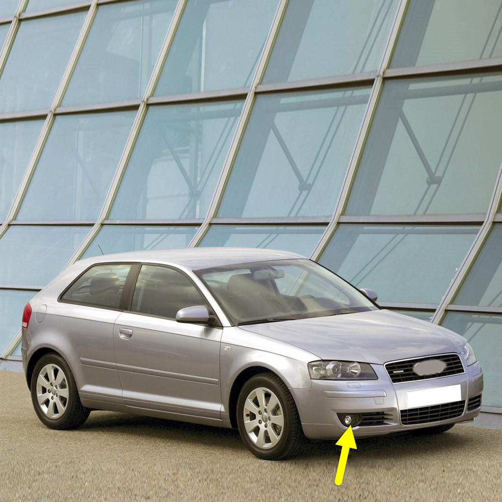 Audi A3 2004-2008 Ön Sağ Sis Farı Lambası 8P0941700A-bisra