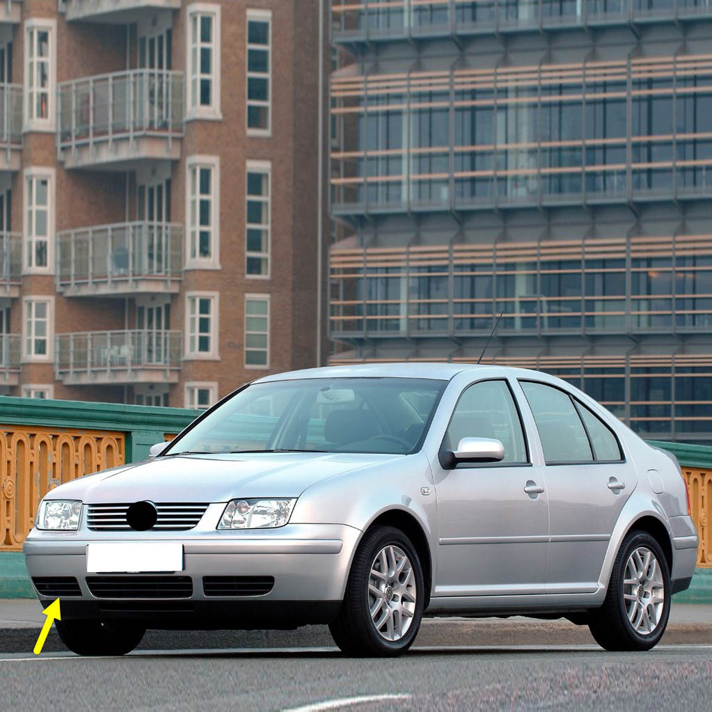 VW Bora 1999-2005 Ön Tampon Sağ Izgara Kapak 1J5853666B-bisra